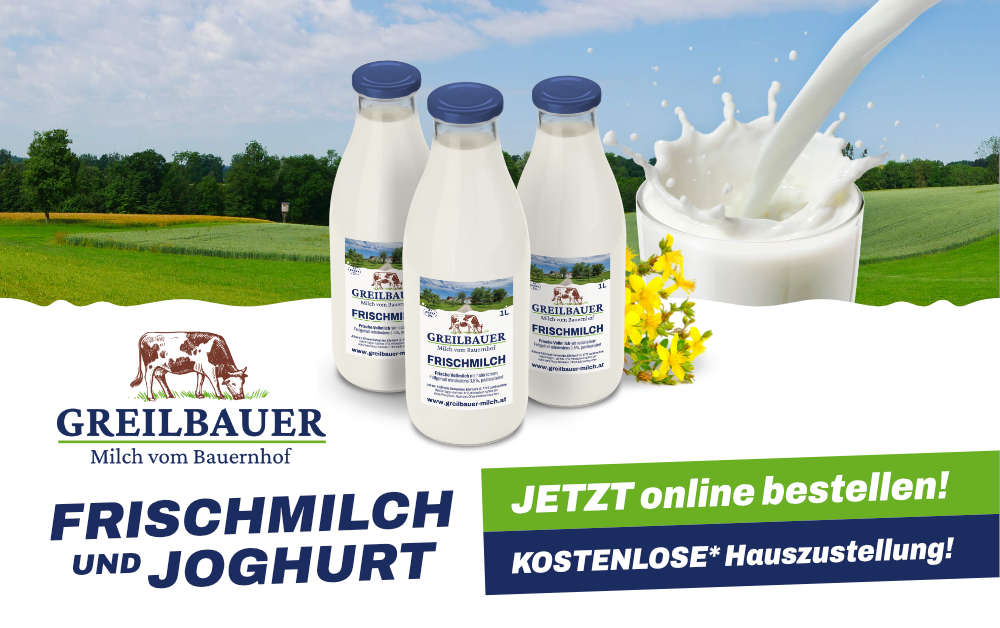 Frische Milch Vom Bauern In Meiner Nähe greilbauer-milch.at